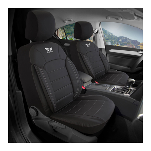 Bild von Sitzbezüge für Renault Koleos in Schwarz Weiß