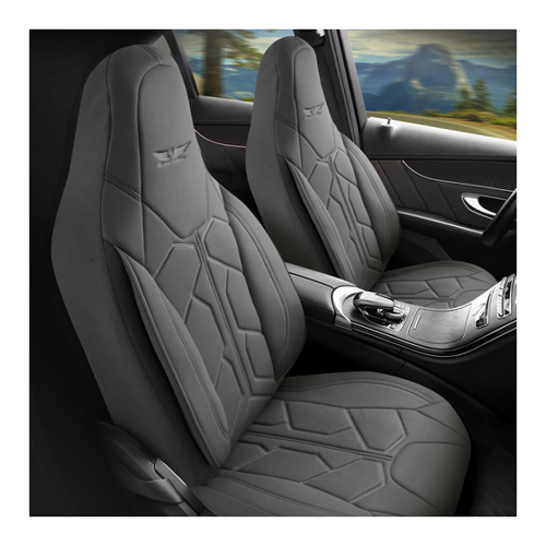 Bild von Sitzbezüge für die Mercedes Benz CLS-Klasse – Grau Pilot 1.4