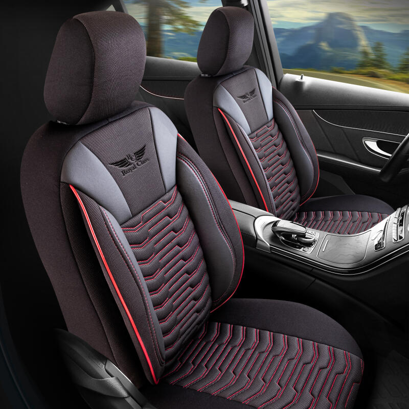 Bild von Sitzbezüge passend für Chevrolet Aveo in Ruby Schwarz