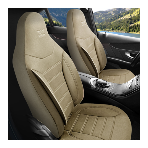 Bild von Sitzbezüge passend für Nissan Note in Beige - Pilot 4.3 von RC Royal Class