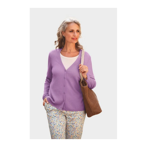 Bild von GOLDNER Strickjacke - Weiche Kaschmirstrickjacke mit V-Ausschnitt
