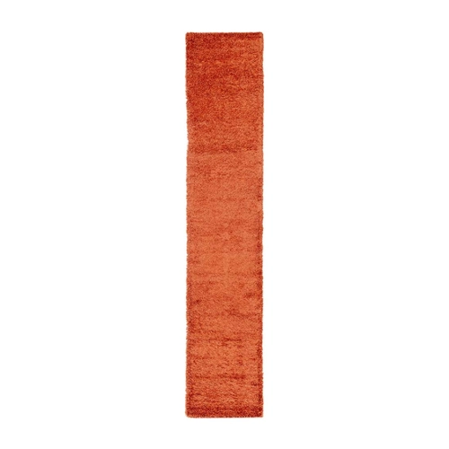 Bild von Hochflor Teppich Terracotta - Ein moderner Hingucker für Ihr Zuhause