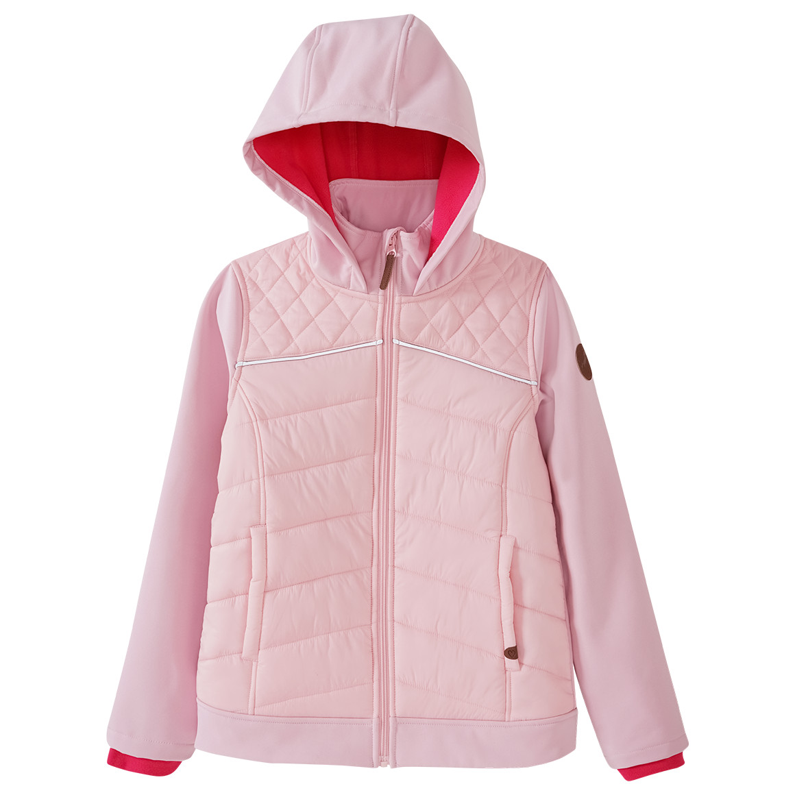 Bild von Mädchen Softshelljacke mit Kapuze