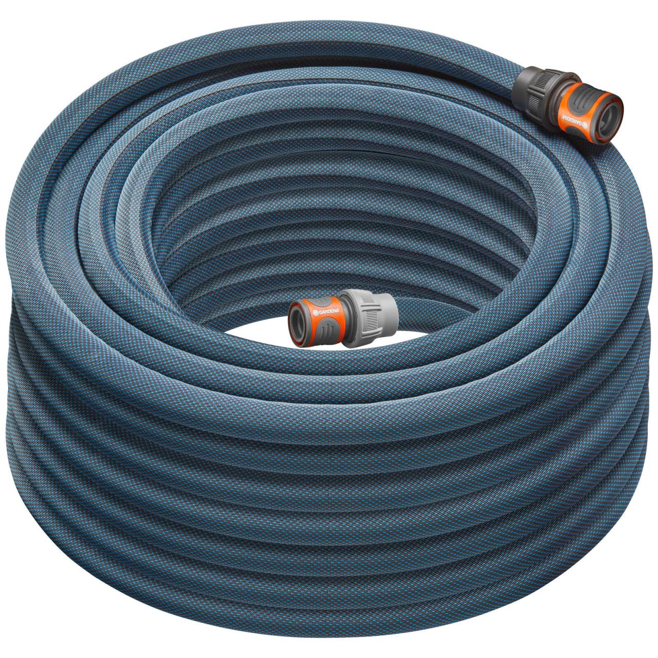 Bild von GARDENA Gartenschlauch Liano Xtreme 25 m - Gartenschlauch - dunkelgrau/orange