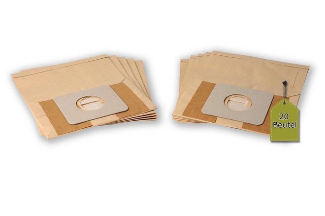 Bild von eVendix Staubsaugerbeutel 20 Staubsaugerbeutel passend für DE SINA BSS Compact 1100 E, passend für DE SINA, 20 St., DE SINA BSS Compact 1100 E
