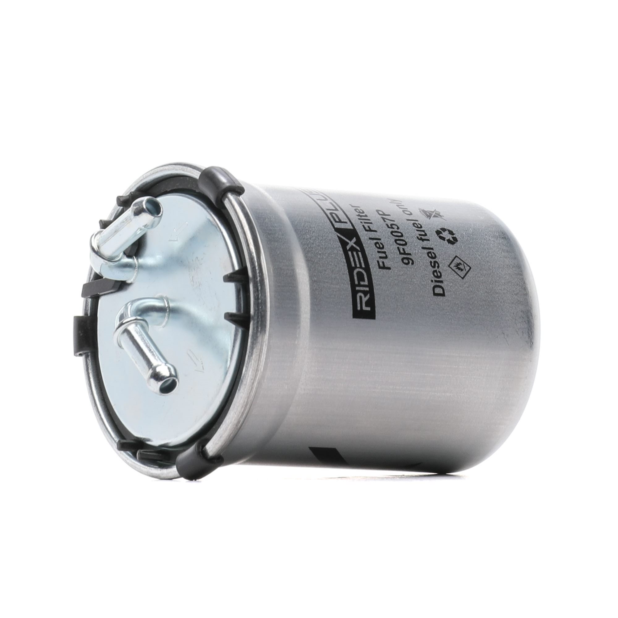 Bild von RIDEX PLUS Kraftstofffilter Leitungsfilter 9F0057P Leitungsfilter,Spritfilter VW,AUDI,SKODA,POLO (9N_),Polo Schrägheck (6R1, 6C1)