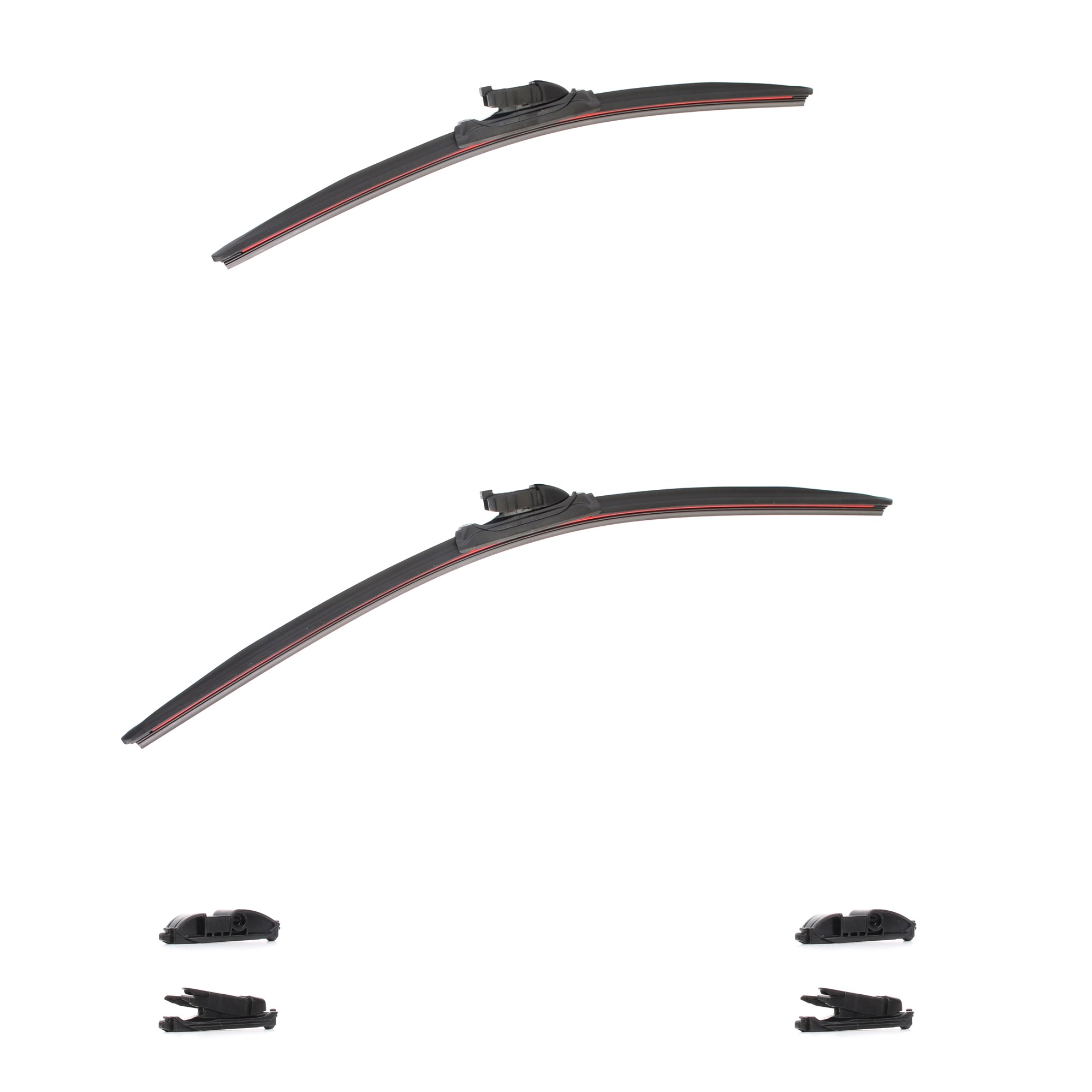 Bild von RIDEX PLUS Scheibenwischer vorne 298W0056P Wischblatt,Wischerblätter VW,SKODA,FIAT,TOURAN (1T1, 1T2),Caddy III Kombi (2KB, 2KJ, 2CB, 2CJ),TOURAN (1T3)
