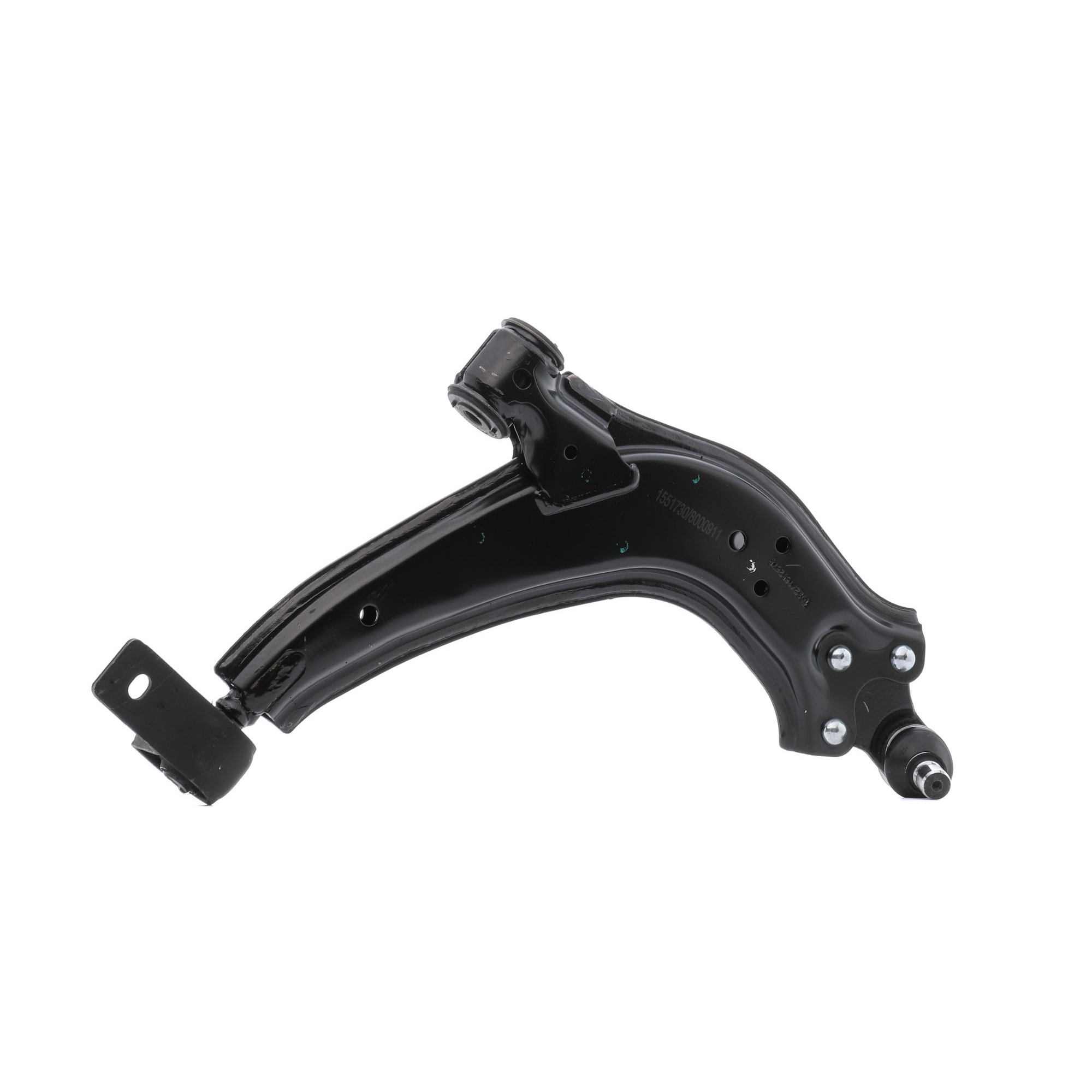 Bild von RIDEX 273C2651 Querlenker Lenker, Radaufhängung, Dreieckslenker, Achslenker Vorderachse rechts, unten Querlenker Stahlblech 18 PEUGEOT: 306 Hatchback