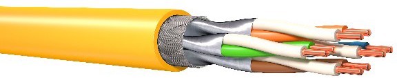 Bild von 1000 Mtr. KERPEN DATACOM ML PRO1300 Kat.7A gelb PRO1300-Dca-T1000