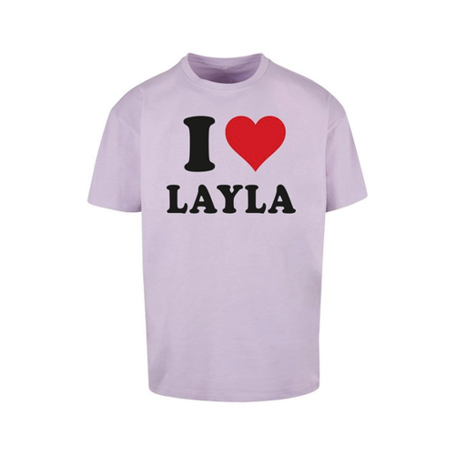 Bild von Merchcode Herren I Love Layla Oversize Tee