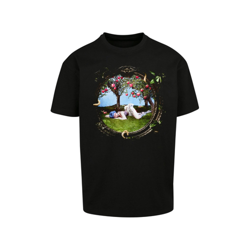 Bild von Merchcode Ashnikko Übergroßes T-shirt Mit Apfelbild für Herren - S