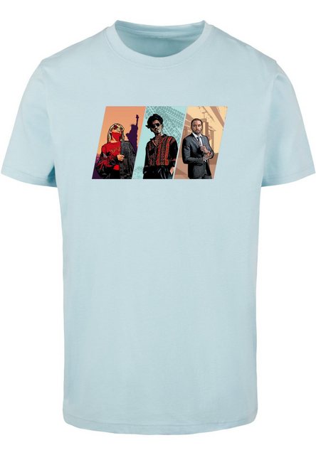 Bild von Merchcode T-Shirt Merchcode Herren Grand Trio T-Shirt Round Neck (1-tlg)