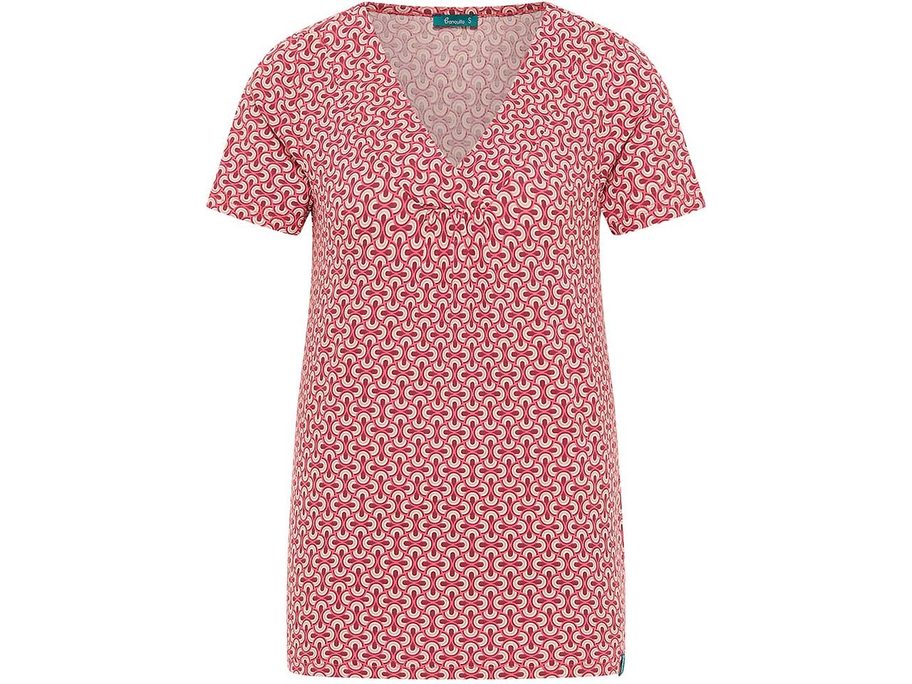 Bild von Tranquillo - Women's Jersey-Shirt mit V-Ausschnitt - T-Shirt Gr S rosa