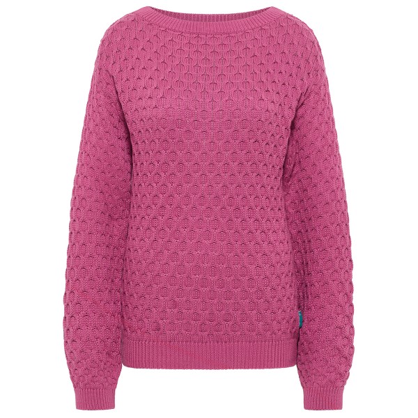 Bild von Tranquillo - Women's Gemusterter Strickpullover - Pullover Gr M rosa