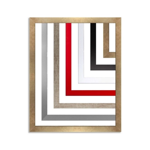 Bild von Stylischer Maia Einzelrahmen in Vintage Gold