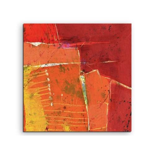 Bild von Sinus Art Leinwandbild Abstrakt 695 – 60x60cm