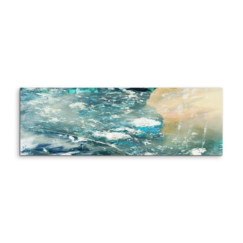 Bild von Sinus Art Leinwandbild Abstraktes Panoramabild 981 150x50cm