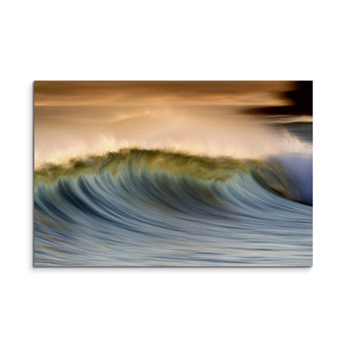Bild von Sinus Art Leinwandbild Stürmische See - Exklusives Wandbild für Ihr Zuhause