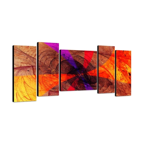 Bild von Sinus Art Leinwandbild Herbstliche Farbenfreude