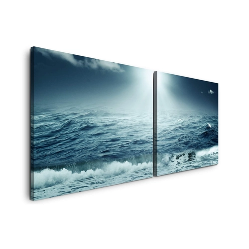 Bild von Paul Sinus Art Leinwanddruck – EAN 4066553423532