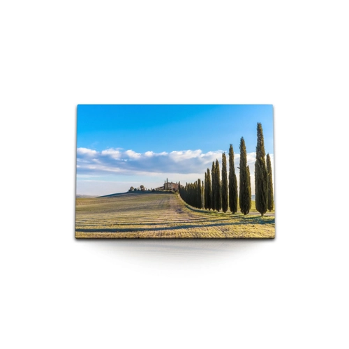 Bild von Leinwandbild 120x80cm Toskanische Landschaft von Paul Sinus Art