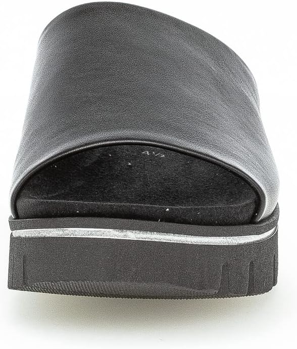 Bild von Gabor Damen Pantoletten, Frauen Slipper,Leichte Mehrweite (G),Schlupfschuhe,schluepfschuhe,Slip-ons,Mules,schwarz (S.schwarz),40.5 EU / 7 UK