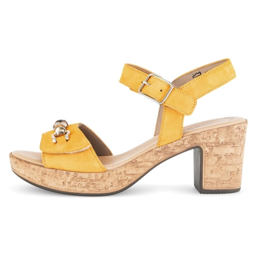 Bild von Gabor Damen Riemchensandalen - Modell 44.765 in Gold
