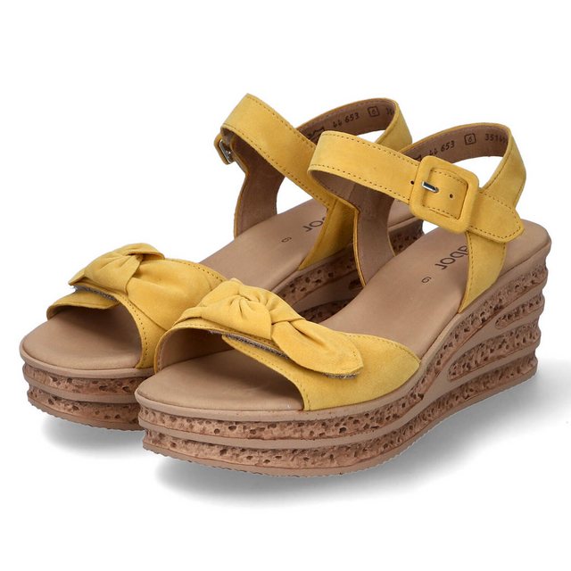 Bild von Gabor 44.653.13 gelb - Riemchen Sandale f?r Damen