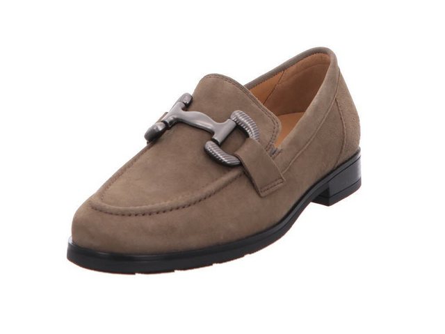 Bild von Gabor Damen Slipper, Frauen Slip On,Wechselfußbett,Moderate Mehrweite (G),Loafer,College Schuhe,Slip-ons,braun (CDF matt),38.5 EU / 5.5 UK