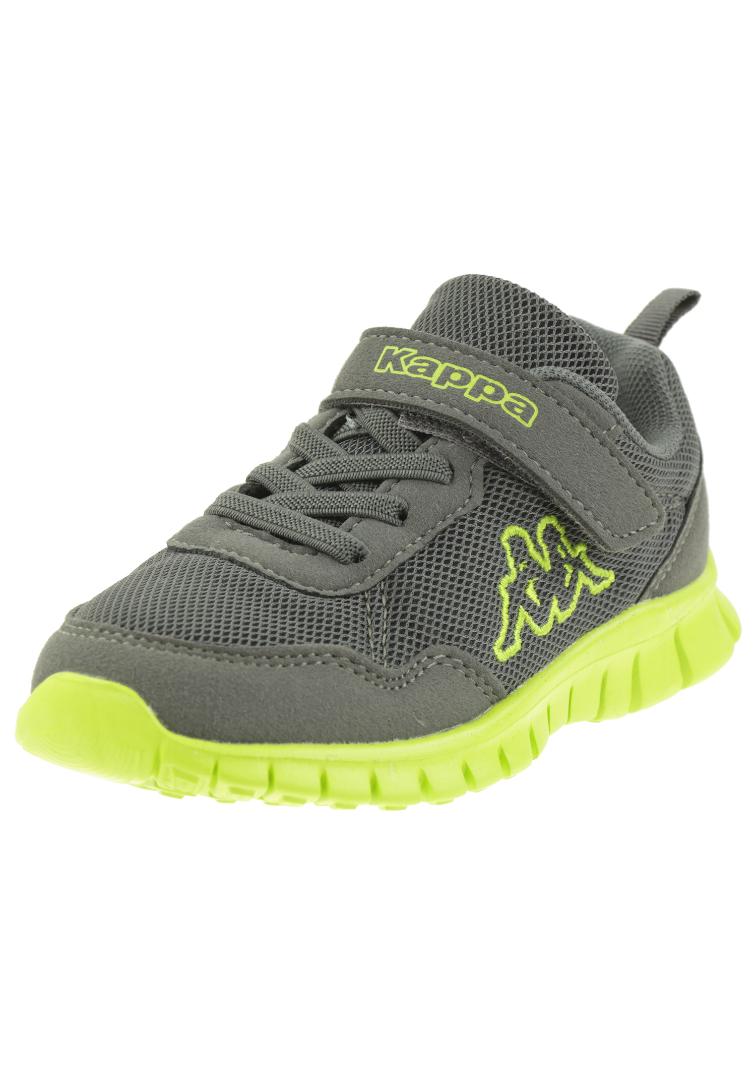 Bild von Kappa Unisex Kinder Sneaker Turnschuh 260982BCK 1633 Grey/Lime