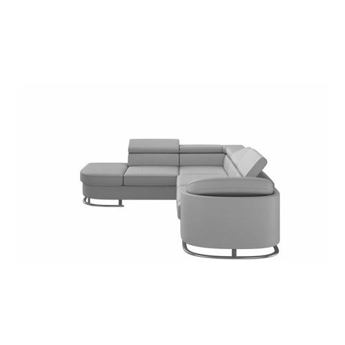 Bild von 99rooms Ice Ecksofa Links Kunstleder MADRYT Schwarz
