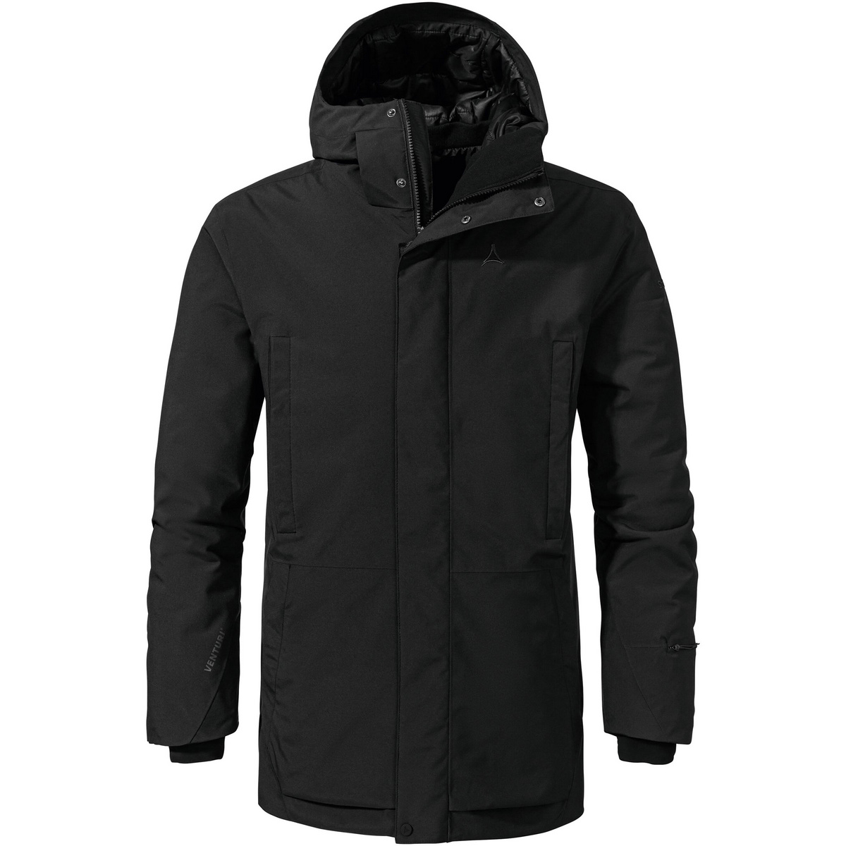 Bild von Schöffel Herren Ins Parka Style Crivat MNS, wasserdichte und atmungsaktive Winterjacke, komprimierbarer, leichter Parka mit nachhaltiger Wattierung, black, 54