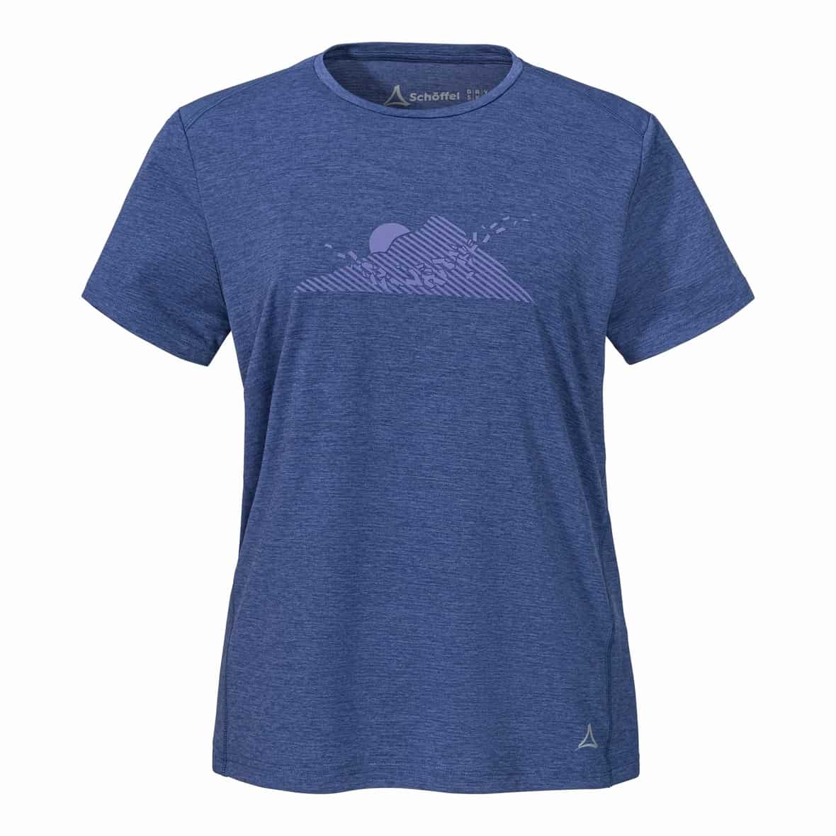 Bild von Schöffel CIRC T Shirt Sulten L Damen (Blau 42) Wanderbekleidung