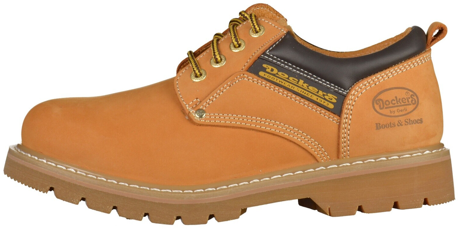 Bild von Dockers by Gerli Leder Halbschuhe gelb 50 Golden Tan