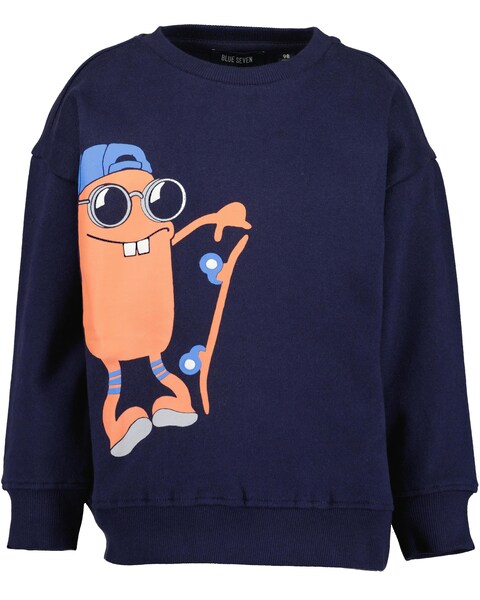 Bild von Blue Seven Sweatshirt Blue Seven Jungen Sweatshirt MONSTERS (1-tlg)