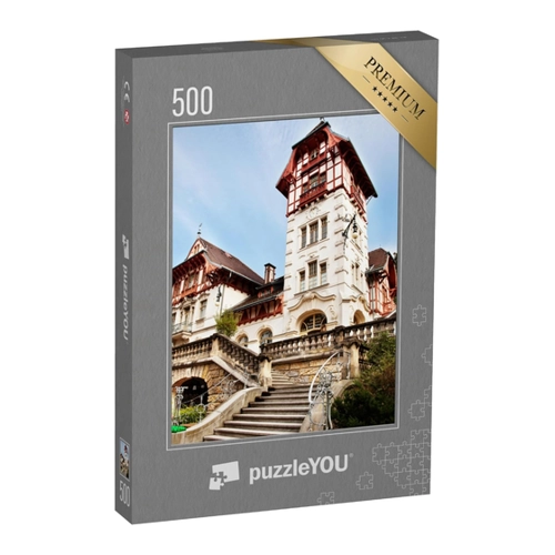 Bild von puzzleYOU Puzzle Schloss Theresienstein, Hof an der Saale