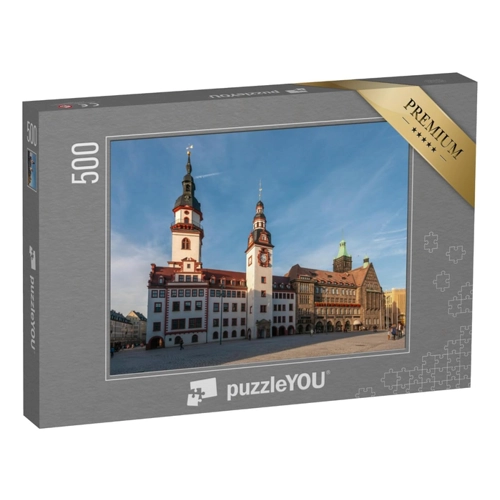 Bild von puzzleYOU: Puzzle 1000 Teile „Rathaus Chemnitz“