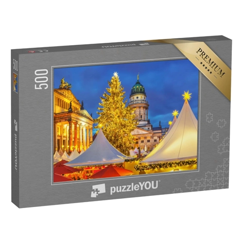 Bild von Weihnachtsmarkt Puzzle – 200 Teile von puzzleYOU