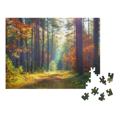 Bild von puzzleYOU Puzzle Herbstliche Naturlandschaft – 200 Teile