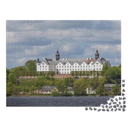 Bild von Das puzzleYOU Puzzle Schloss Plon am Ufer des Plöner Sees im Test