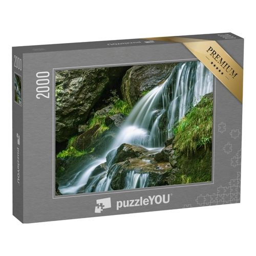 Bild von PuzzleYOU Puzzle Die berühmten Risslochfälle bei Bodenmais, 200 Puzzleteile