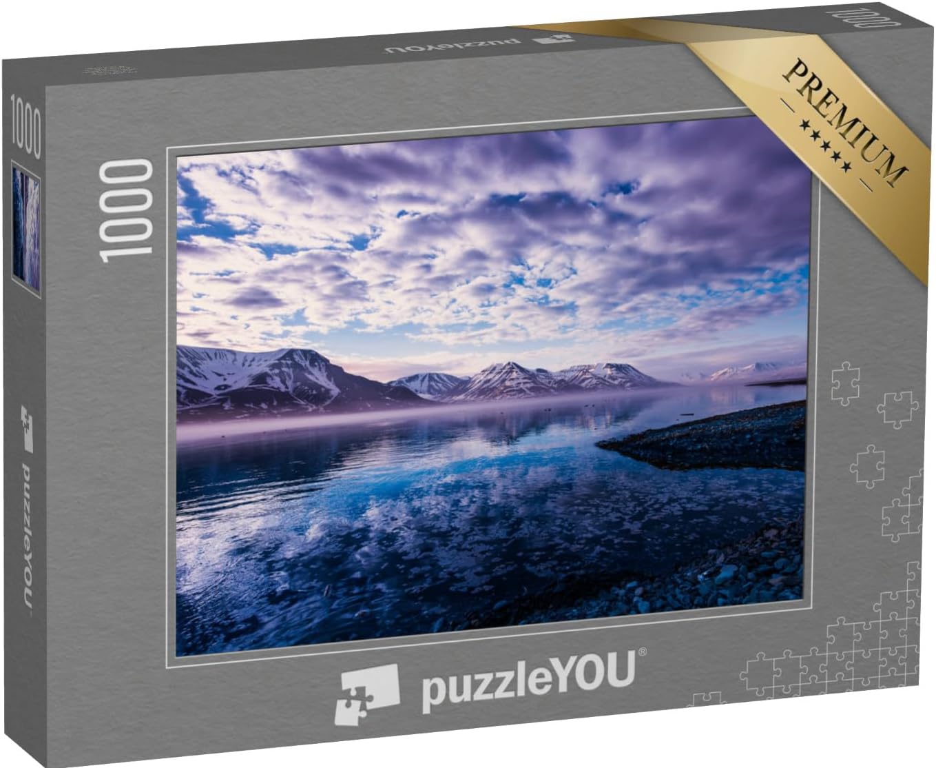 Bild von puzzleYOU: Puzzle 100 Teile „Landschaft des Arktischen Ozeans, Norwegen, Spitzbergen“ – aus der Puzzle-Kollektion Landschaft