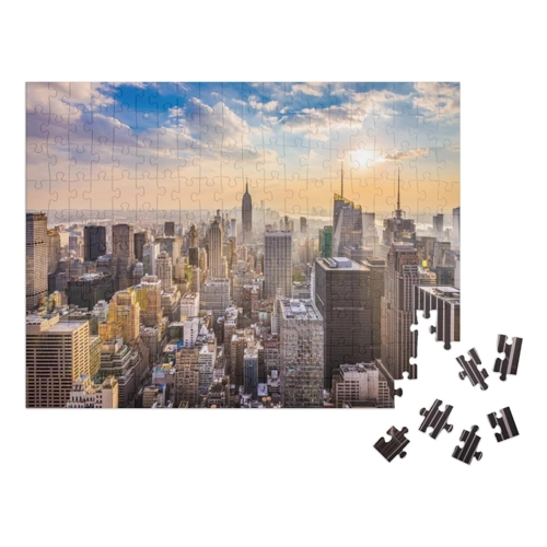 Bild von PuzzleYOU Puzzle Skyline von New York – 200 Puzzlestücke