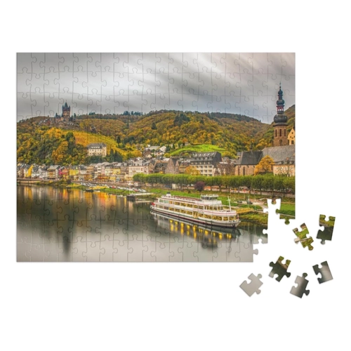Bild von puzzleYOU Puzzle Stadt Cochem an der Mosel, Deutschland – 2000 Teile