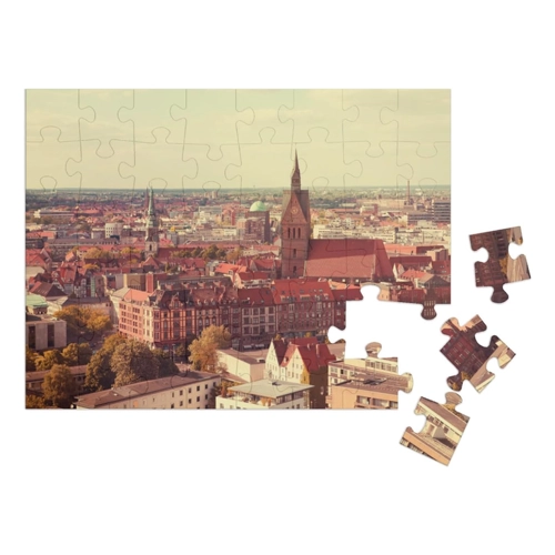 Bild von PuzzleYOU Puzzle Blick über Hannover – Ein Puzzlespaß für Großstadtliebhaber