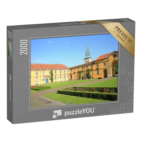 Bild von puzzleYOU: Puzzle 200 Teile „Schloss Osnabrück, Heute Universität, Niedersachsen, Deutschland“ – aus der Puzzle-Kollektion Osnabrück