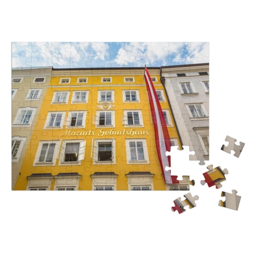 Bild von PuzzleYOU Puzzle Geburtshaus von Wolfgang Amadeus Mozart, Salzburg