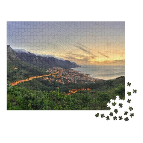 Bild von puzzleYOU Puzzle Kapstadt mit Tafelberg – 200 Teile