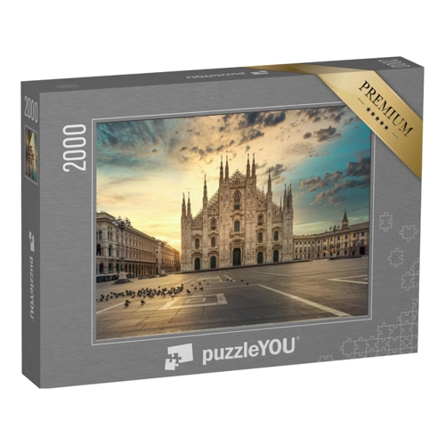 Bild von puzzleYOU Puzzle Duomo zu Mailand – der perfekte Zeitvertreib für Puzzle-Liebhaber