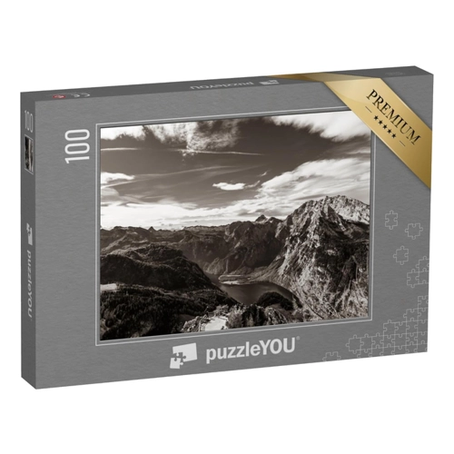 Bild von puzzleYOU: Puzzle 200 Teile „Berchtesgadener Land: Schöner Bergblick vom Jennerberg“